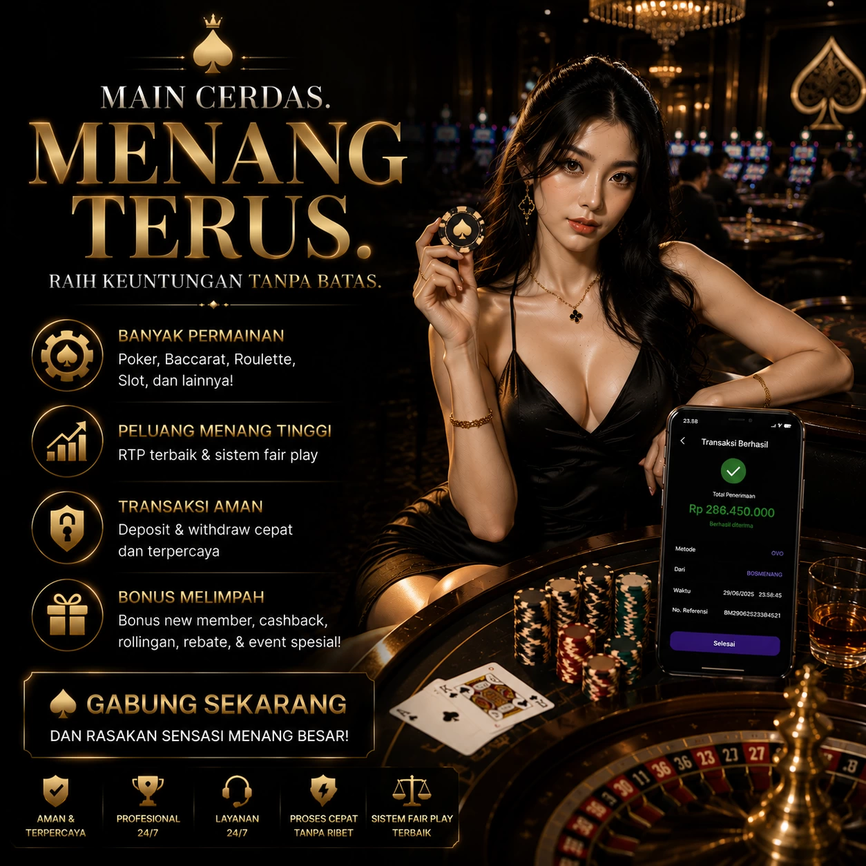 Interface aplikasi setelah instalasi berhasil